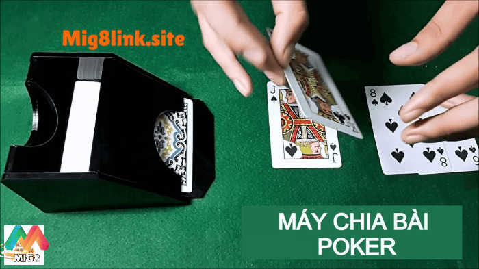 Cách chia bài poker bằng máy