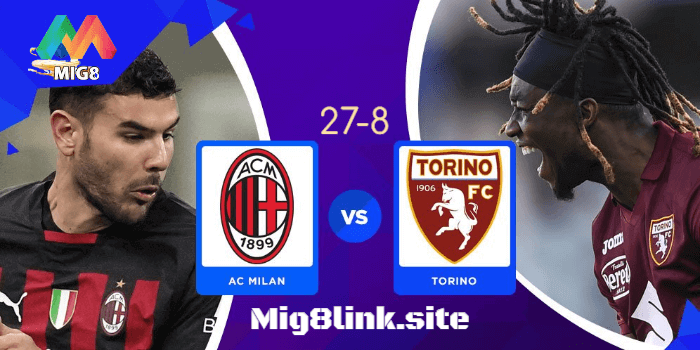 Giới thiệu hai đội AC Milan vs Torino